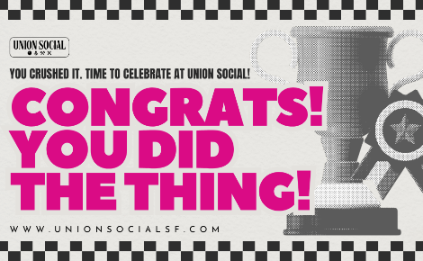 Congrats! You did the thing!