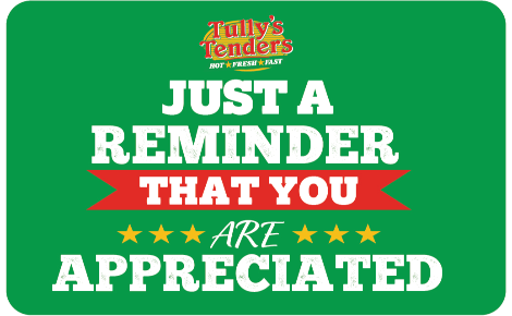 Just a reminder that you are appreciated