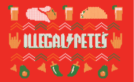 Ugly Christmas Sweater Rocker Logo