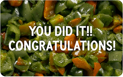 buona congratulations gift card design