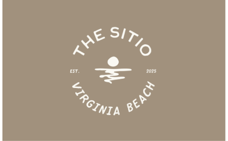 egift card design with logo on brown background