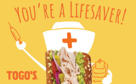 TOGO'S Gift Card - Nurses