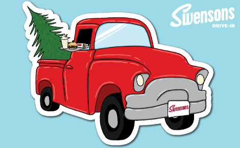 Swensons holiday truck design