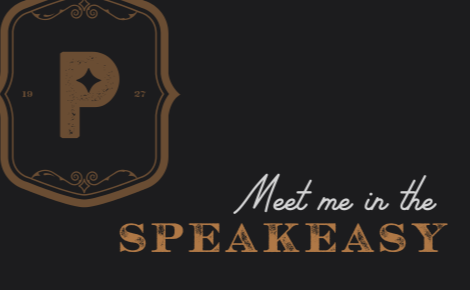 Meet me in the speakeasy gift card. 