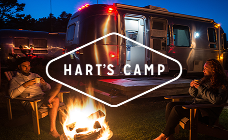 hart's camp logo gift design