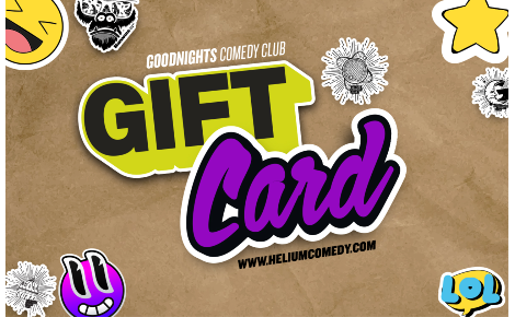 Goodnights Comedy Club Gift Card
