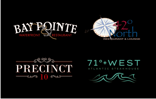 41 degrees north physical gift card design with logo on black background