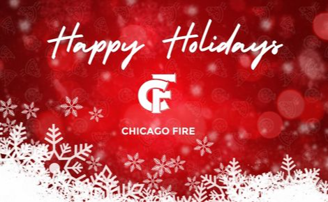 Happy Holidays - Red/White