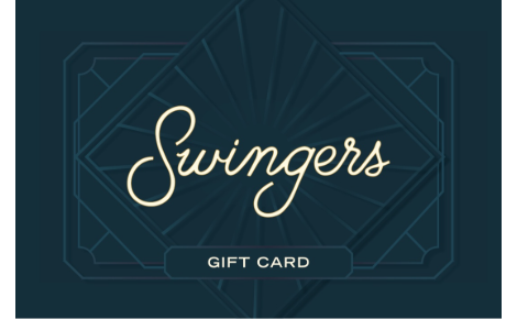 Swingers gift card