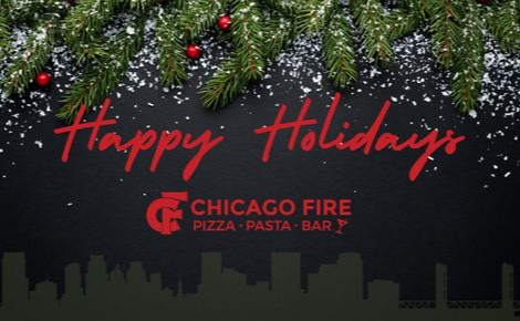 Happy Holidays - Green/Black/Red