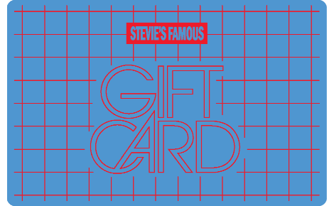 stevies famous gift cards