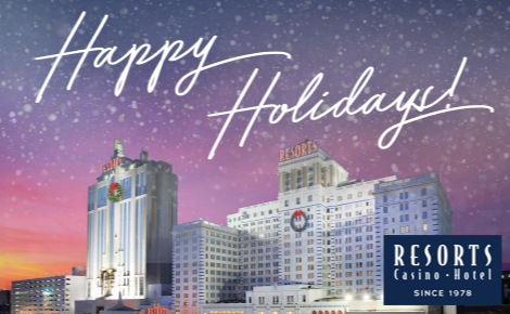 eGift card image of the resort with the text 