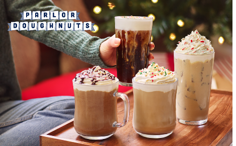 Parlor Doughnuts Holiday Drinks