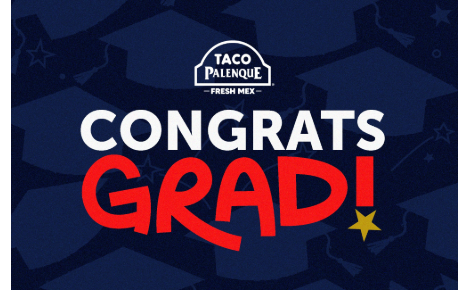 Graduation Digital Gift Cards for Taco Palenque