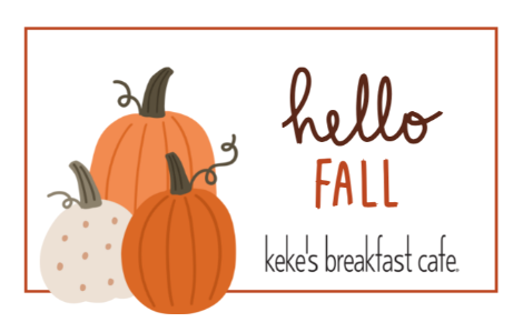 Hello fall.