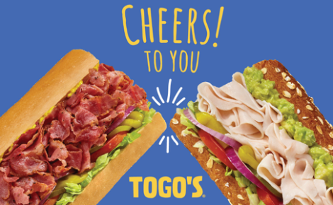 TOGO'S Gift Card Cheers