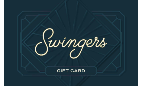 Swingers gift card