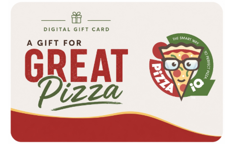 Pizza iQ Digital Gift Card with Pizza iQ logo