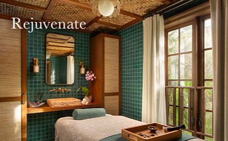 eGift card image of the Spa and the text Rejuvenate