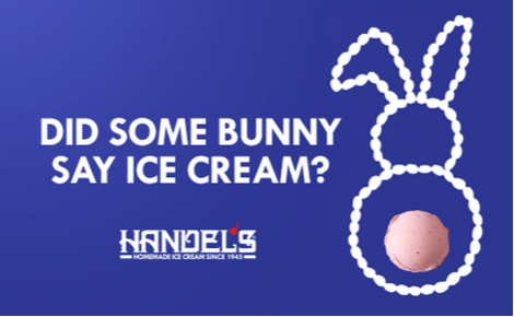 eGift card image of an outline of a bunny rabbit with the text 