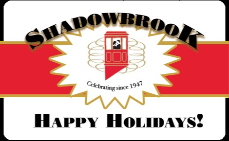 Happy Holidays white & red
