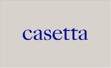 eGift card image of the casetta logo