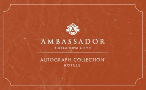 eGift card image if the Ambassador Hotel Oklahoma City logo