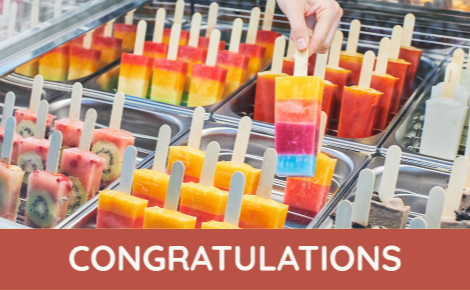 eGift card image of ice pops with the text 