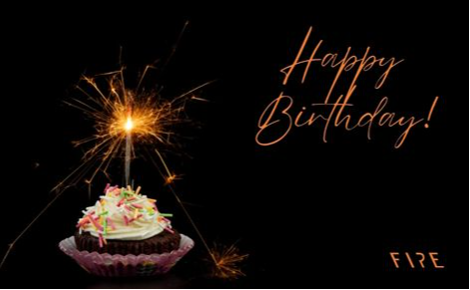 eGift card image of a cake with the text 