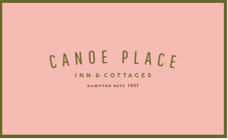 eGift card with the Canoe Place logo