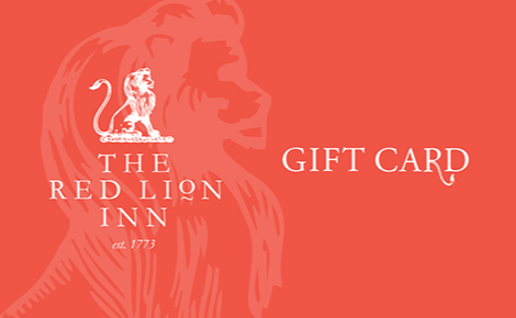 eGift Card image of The Red Lion logo with the text 