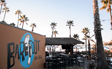 eGift card image of the exterior of the Bare Foot Bar and Grill