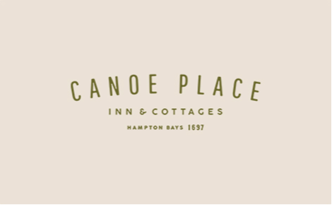 eGift card with the Canoe Place logo