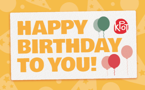 Gift Card design for Birthdays