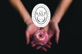 Image of rose and the Salt Factory Pub logo