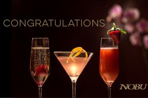 Image of cocktails with the text 