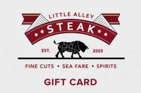 Image of the Little Alley Steak Gift Card