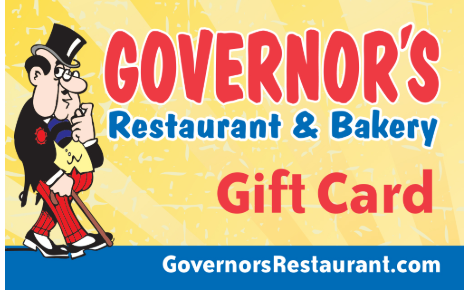 Governor's Restaurant Gift Card
