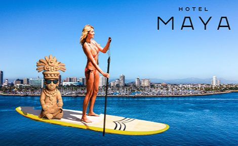 eGift card image of a guest on a paddle baord