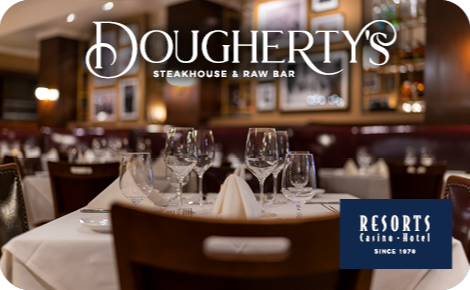 eGift card image of Dougherty's Steakhouse & Raw Bar