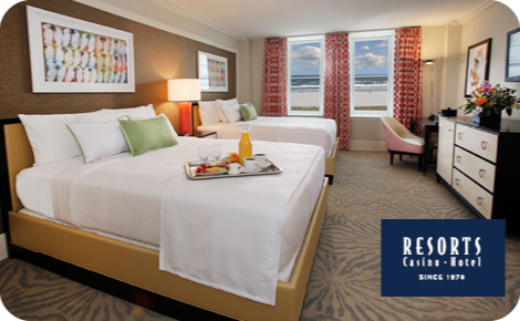 eGift card image of a suite at  the resort