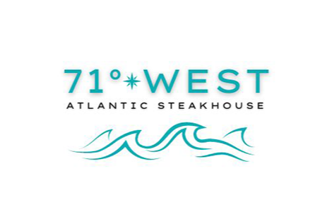 eGift card image with the 71 Degrees West Atlantic Steakhouse logo