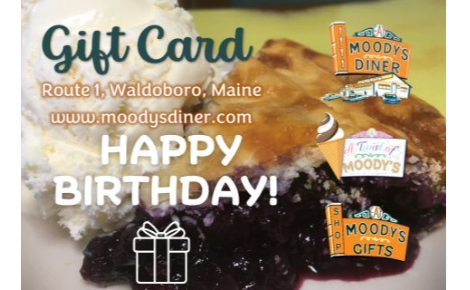 Happy Birthday gift card