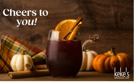 Fall menu