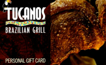 tucanos physical gift card design