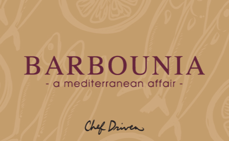 eGift card image of the Barbounia logo