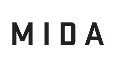 MIDA logo white