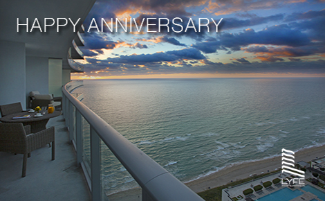 eGift card image of the view from the balcony with the text 
