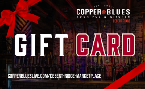 Copper Blues Desert Ridge Gift Card