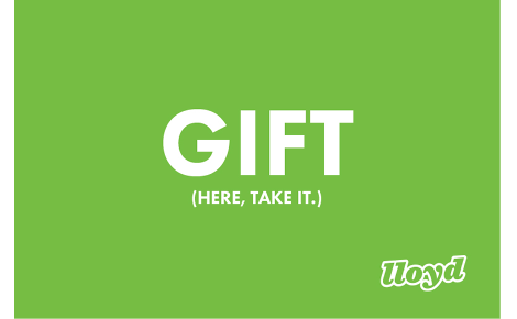 A gift for you. Here, take it.